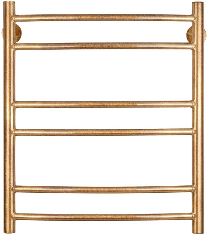 Полотенцесушитель водяной Secado Милан 2 75x55 см, бронза, лесенка, латунь