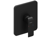 Встраиваемый смеситель для душа и ванны Ravak Flat FL 066.20 матовый черный