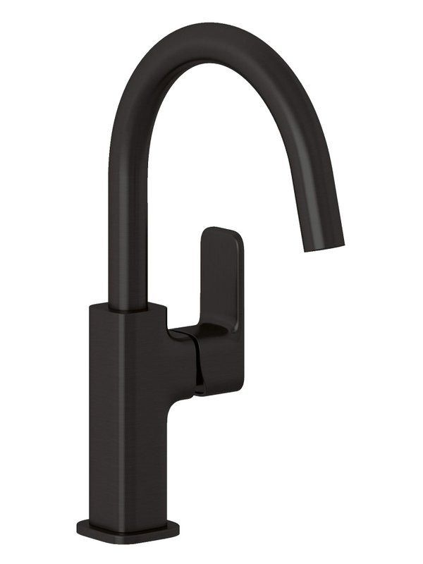 Смеситель для раковины Kludi Renon 42027N275 оружейная сталь PVD