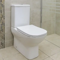 Унитаз-компакт напольный AZARIO Varo AZ-2171-1 с микролифтом, безободковый