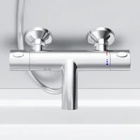 Термостатический смеситель AM.PM Sense 5 F7550064 для ванны и душа Термостатический смеситель AM.PM Sense 5 F7550064 для ванны и душа