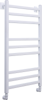 Полотенцесушитель водяной Comfysan Pioli-K W-8 80х40 80x45 см, матовый белый, лесенка