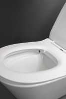 Унитаз подвесной Creo Creo CR1100R безободковый, с микролифтом