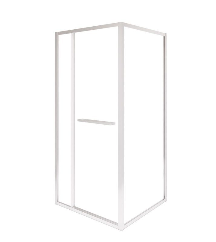 Душевой уголок RGW Leipzig LE-45 120х80 см, профиль хром, стекло прозрачное