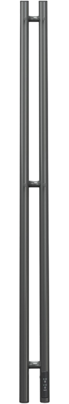 Полотенцесушитель электрический Point Деметра П3 PN12812GB 8х120, графит блеск