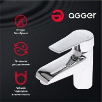 Смеситель для раковины Agger Right Right A2902100 для раковины