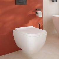 Унитаз подвесной VitrA Shift 7742B003-0075 с тонкой крышкой