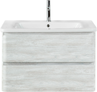 Тумба под раковину BelBagno Albano-Cer 80 подвесная, rovere vintage bianco