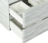 Тумба под раковину BelBagno Albano-Cer 80 подвесная, rovere vintage bianco