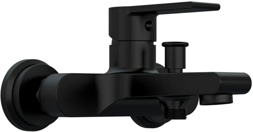 Смеситель для ванны с душем Cersanit Brasko Black 63108
