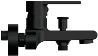 Смеситель для ванны с душем Cersanit Brasko Black 63108 Смеситель для ванны с душем Cersanit Brasko Black 63108