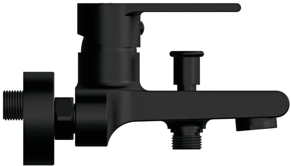 Смеситель для ванны с душем Cersanit Brasko Black 63108