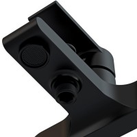 Смеситель для ванны с душем Cersanit Brasko Black 63108