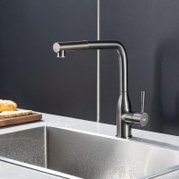 Смеситель для кухни Frap F6096-9 оружейная сталь