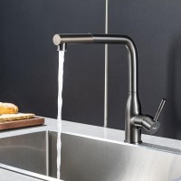 Смеситель для кухни Frap F6096-9 оружейная сталь