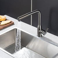 Смеситель для кухни Frap F6096-9 оружейная сталь