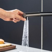 Смеситель для кухни Frap F6096-9 оружейная сталь