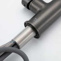 Смеситель для кухни Frap F6096-9 оружейная сталь