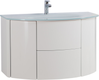Тумба с раковиной Cezares Eden 91 bianco lucido, раковина 82399
