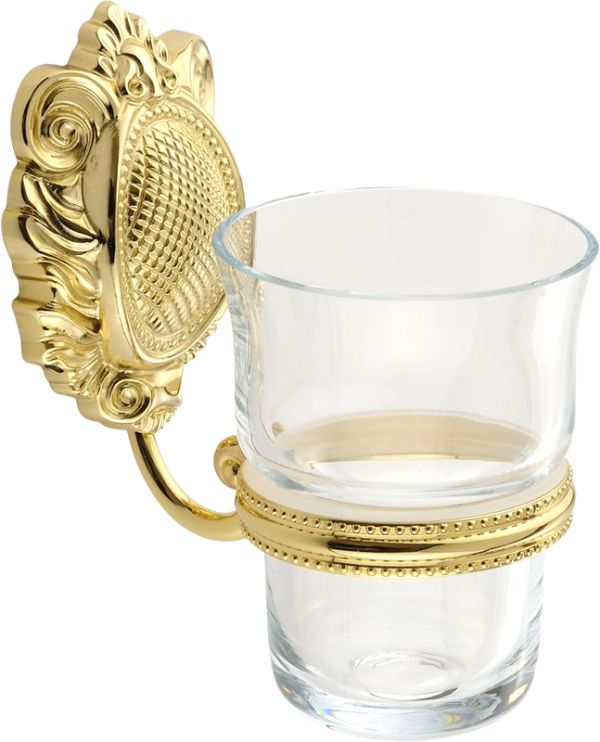 Стакан Migliore Cleopatra 16677 настенный, золото