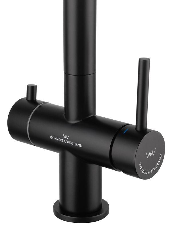 Смеситель для кухни Wonzon & Woghand WW-3211-MB черный матовый