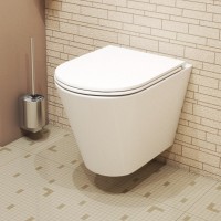 Унитаз подвесной Owl 1975 Vind TOWLT190304 безободковый, система смыва Торнадо