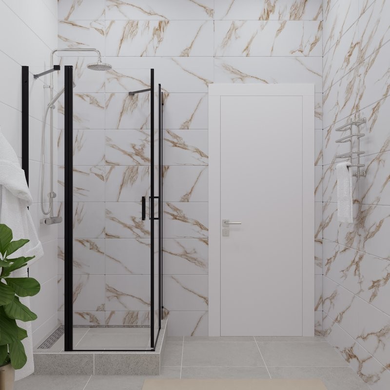 Душевой уголок Triton Тау -Блэк Щ0000054036 90х90