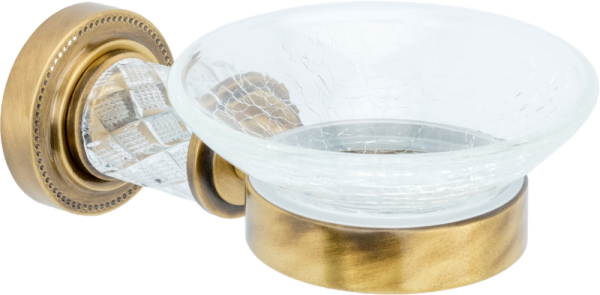 Мыльница Boheme Murano Cristal 10903-CRST-BR бронза
