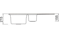 Мойка кухонная Seaman Eco Roma SMR-9750B с клапан-автоматом Мойка кухонная Seaman Eco Roma SMR-9750B с клапан-автоматом