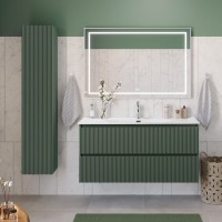 Шкаф-пенал для ванной BelBagno Uno 30 матовый еловый
