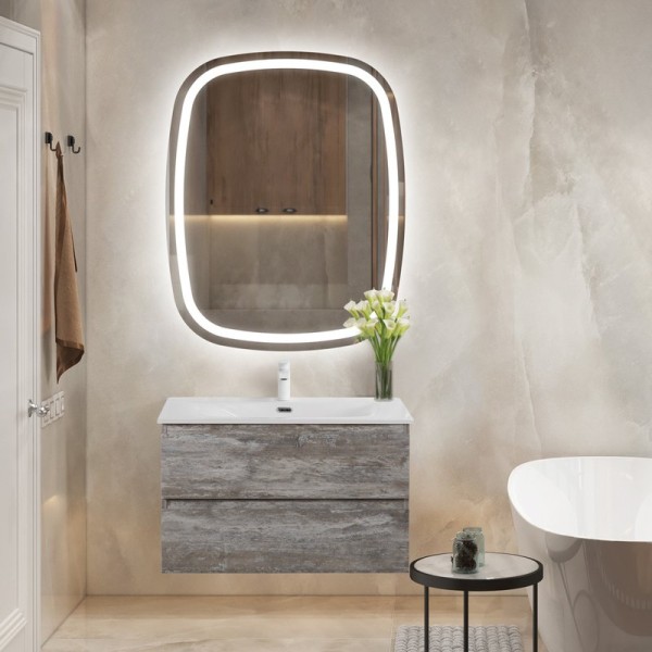 Мебель для ванной комнаты Cezares Molveno 80 legno grigio