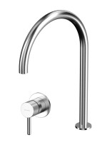 Смеситель для раковины WHITECROSS 2-Y1241BNIB С ВНУТРЕННЕЙ ЧАСТЬЮ, с изливом Y1203NIB, брашированный никель