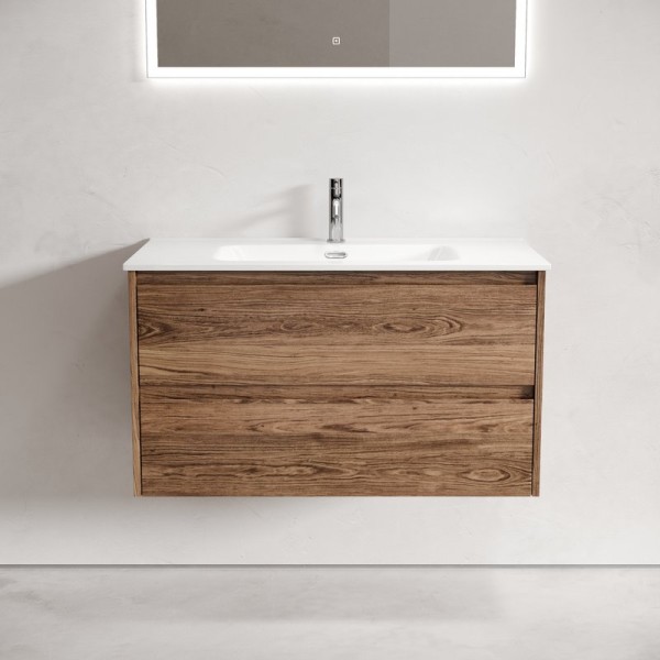 Тумба под раковину Sancos Libra 89 см дуб чарльстон