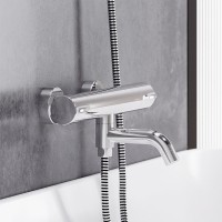 Термостатический смеситель Damixa Scandinavian Pure 363000000 для ванны с душем, хром