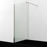Душевая перегородка Wasserkraft Rur 30W 110 см, профиль никель, стекло прозрачное