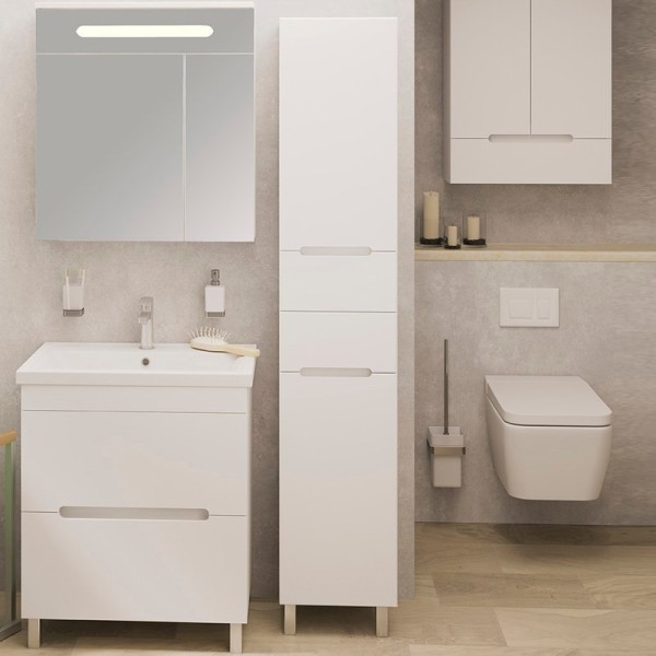 Шкаф пенал для ванной Emmy Вита 35 L