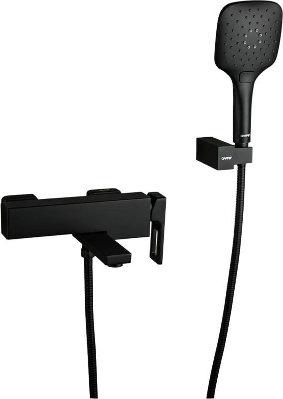 Смеситель для ванны с душем Gappo G17-6 G3217-6 черный