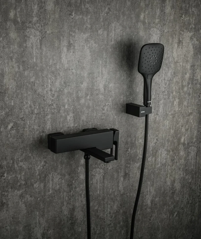 Смеситель для ванны с душем Gappo G17-6 G3217-6 черный