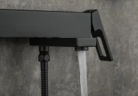 Смеситель для ванны с душем Gappo G17-6 G3217-6 черный