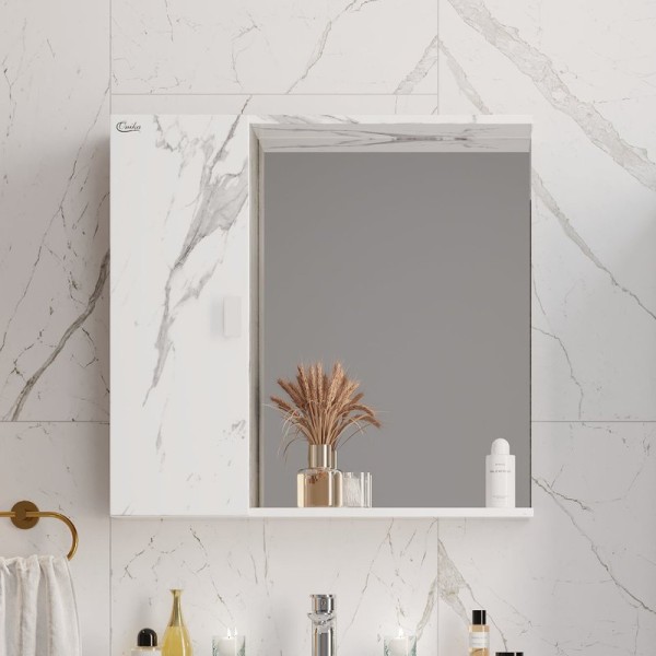 Зеркало Onika Марбл L 75 мрамор, камень бетонный