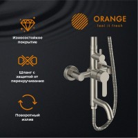 Душевая стойка Orange Steel Steel M99-911ni