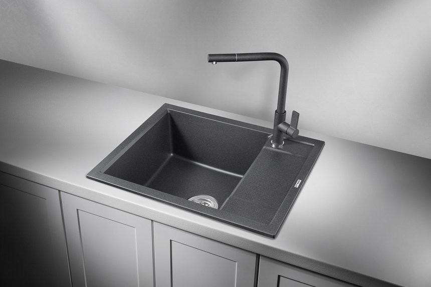 Мойка кухонная Granula 6002, черный