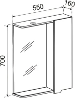 Зеркало Emmy Агата R 55 Зеркало Emmy Агата R 55