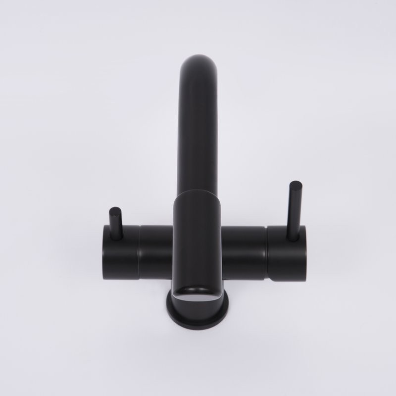 Смеситель для кухни Wasserkraft A8367 черный матовый