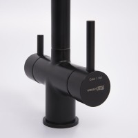 Смеситель для кухни Wasserkraft A8367 черный матовый