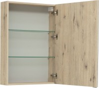 Зеркало-шкаф Aquanet Алвита 60 дуб веллингтон белый