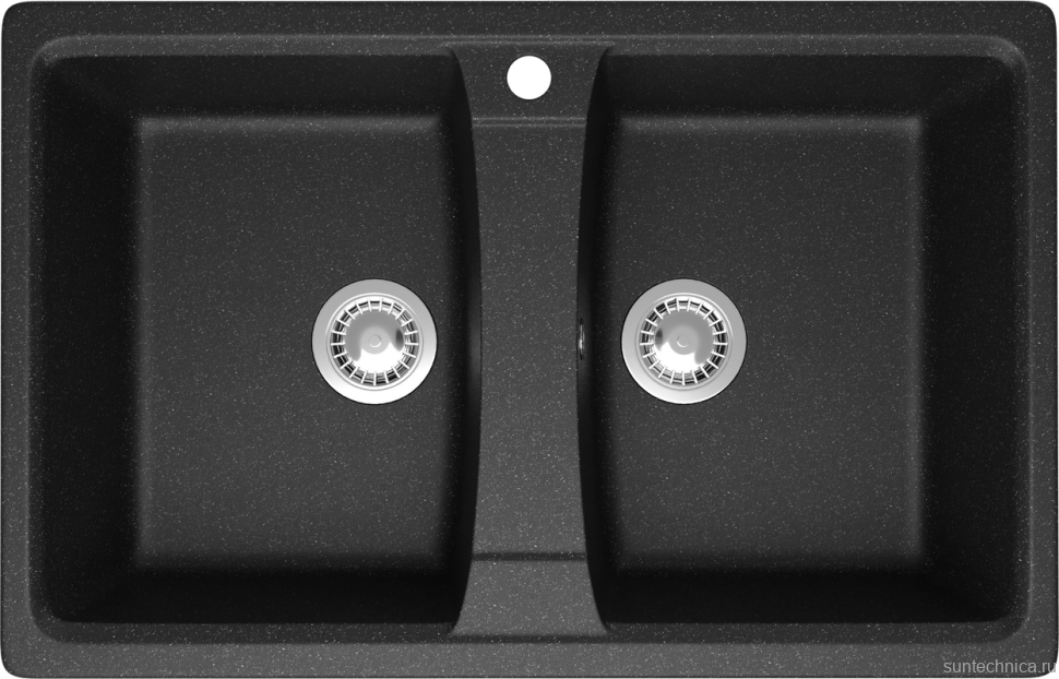 Мойка кухонная Domaci Болонья М-26-007 антрацит