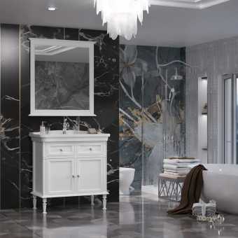 Мебель для ванной Opadiris Кантара 85 белая