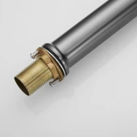 Смеситель для раковины Shevanik S8311T оружейная сталь Смеситель для раковины Shevanik S8311T оружейная сталь