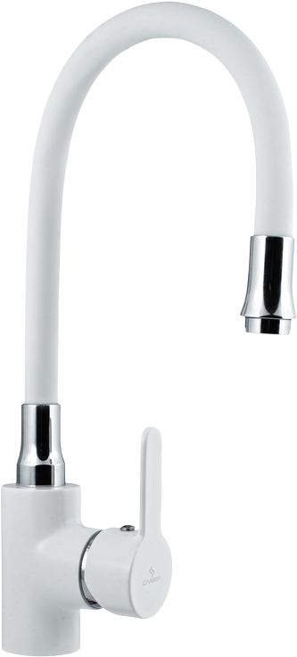 Смеситель для кухни Славен Коттедж Ф СЛ-ЦВ-Ф26 с гибким изливом